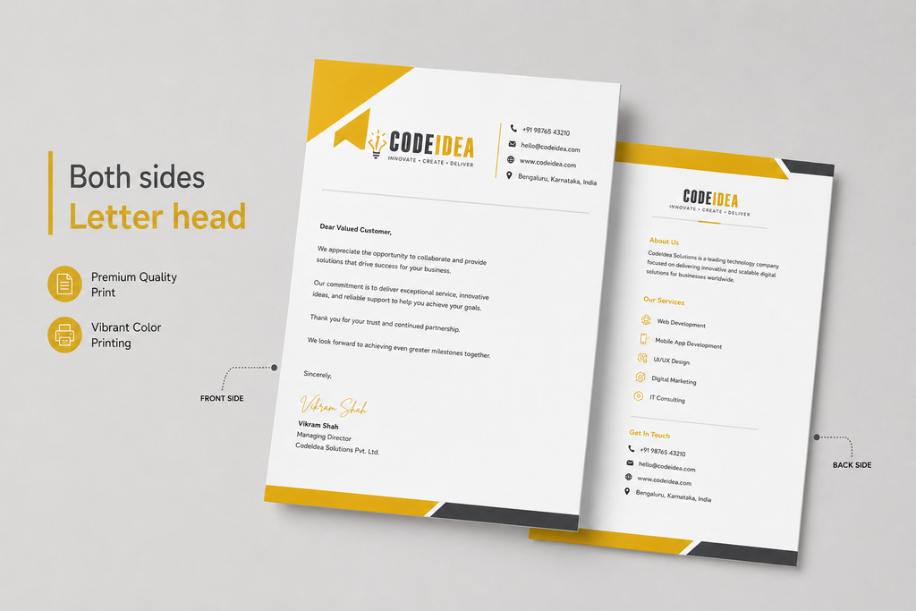 Bulk Letterheads