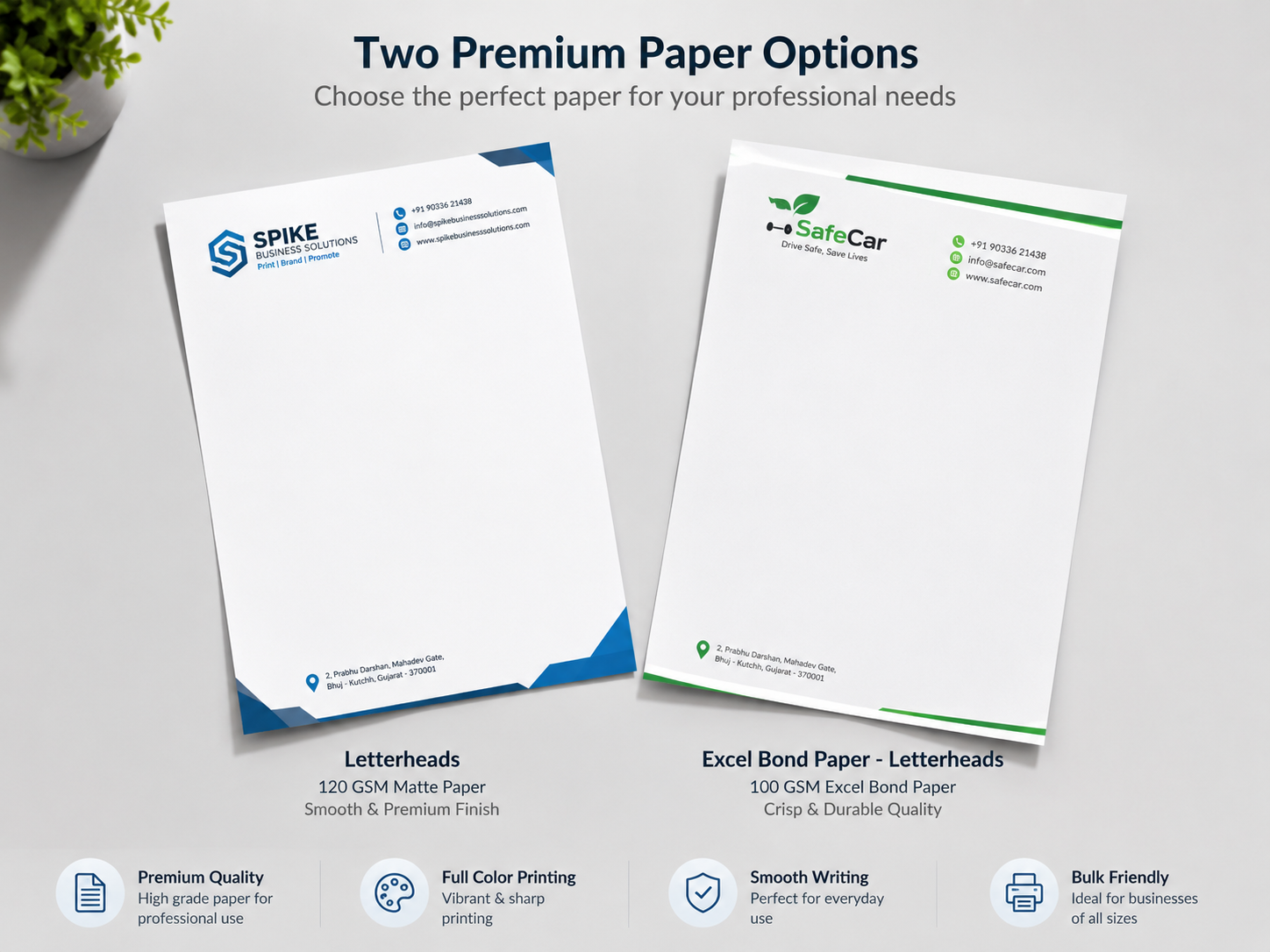 Premium Custom Letterheads